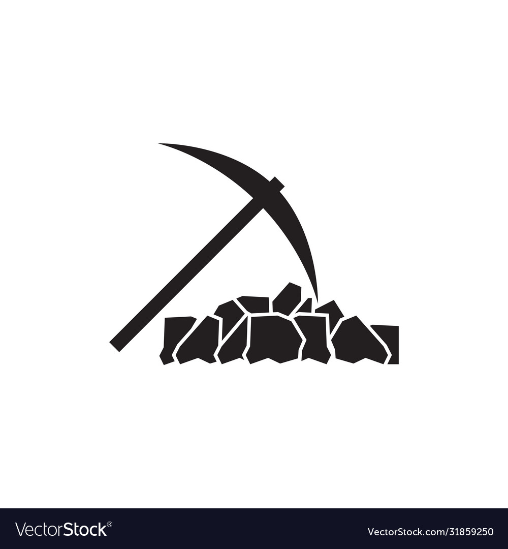 Mining design Vector Image Mining design