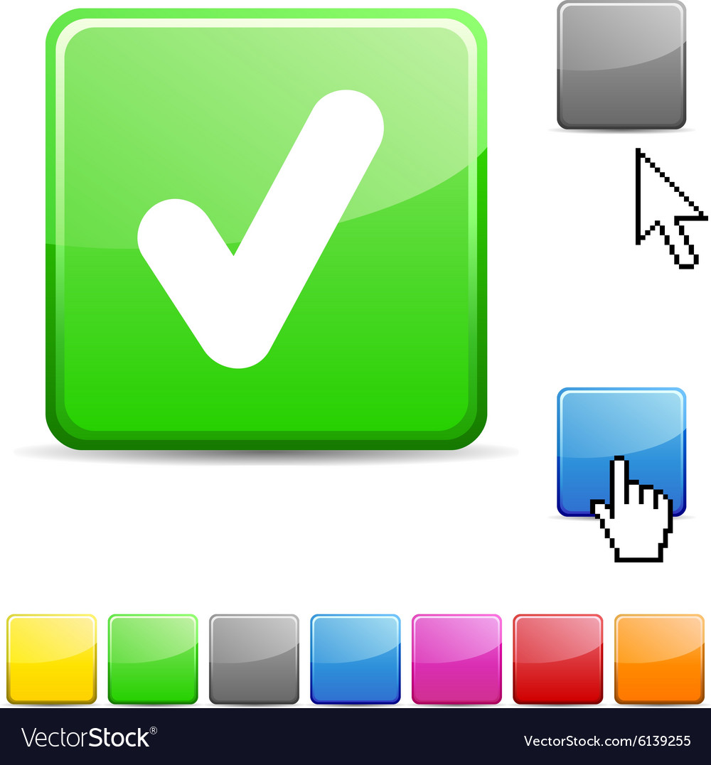 Check glossy button