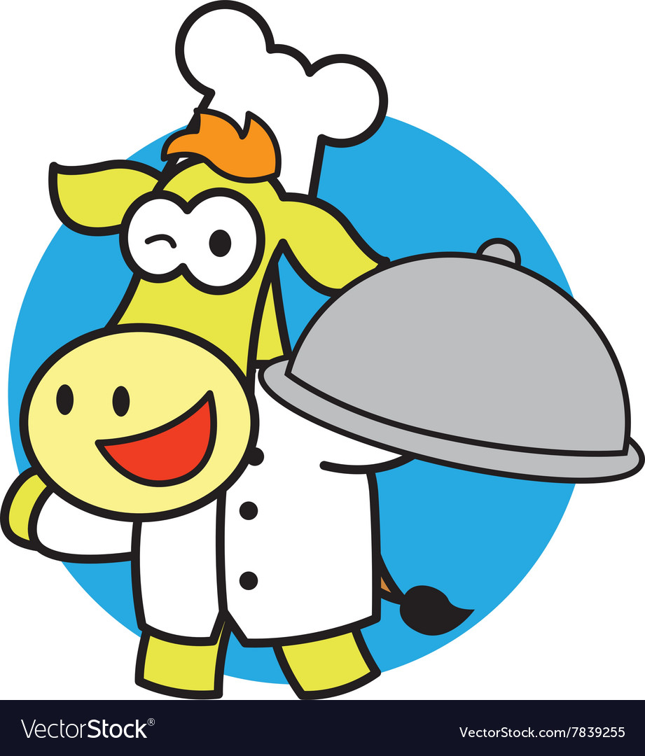 Cook horse Royalty Free Vector Image - VectorStock