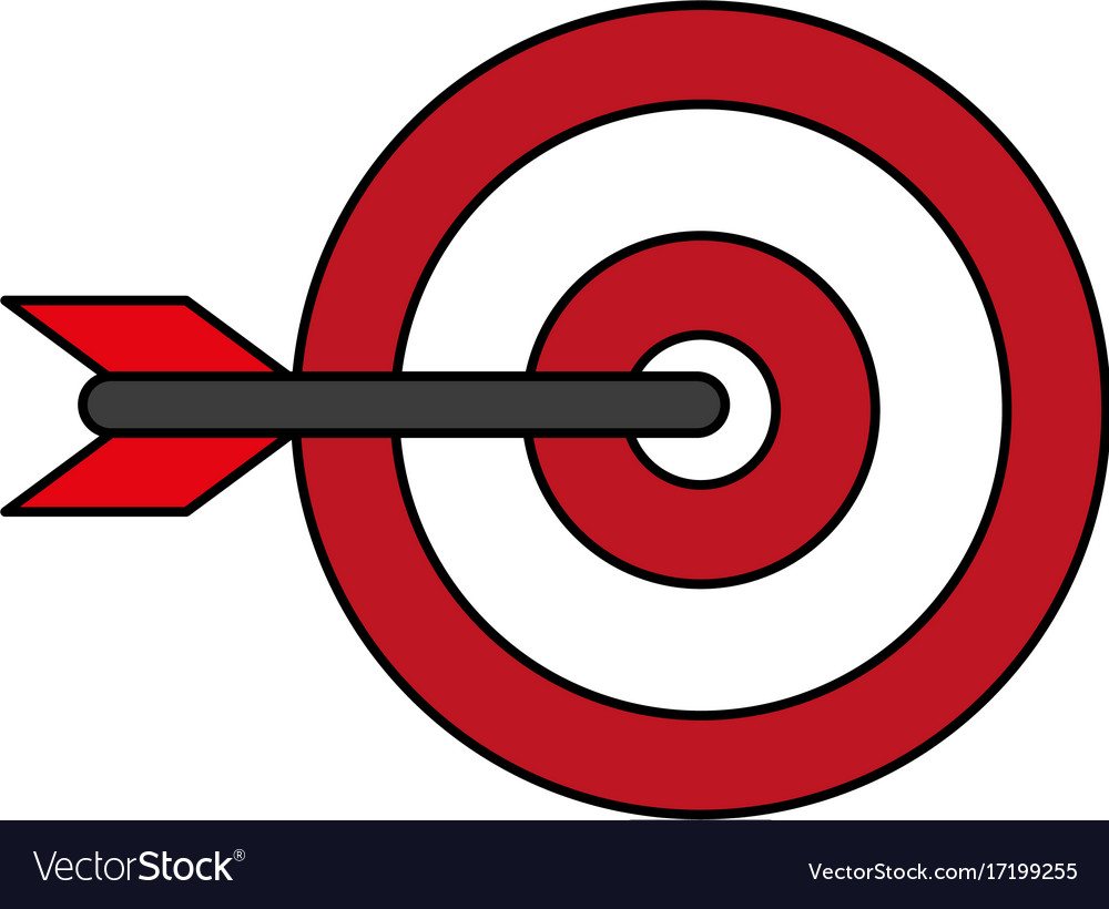 Dart on bullseye icon image