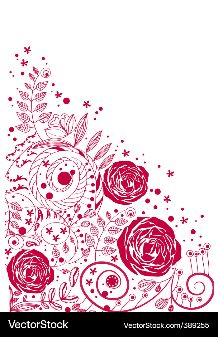 Flowers Royalty Free Vector Image - VectorStock