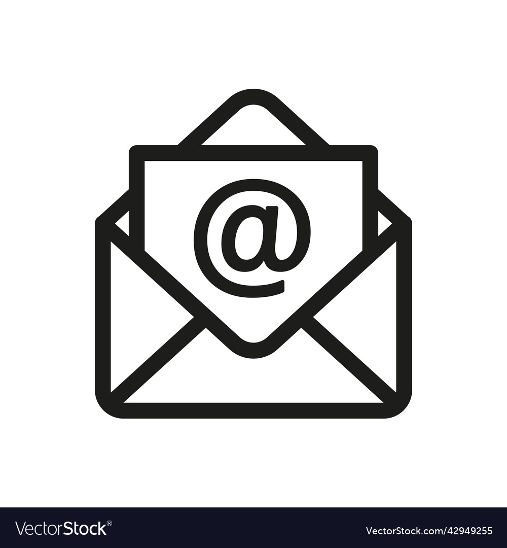 Open Envelope Message Icon
