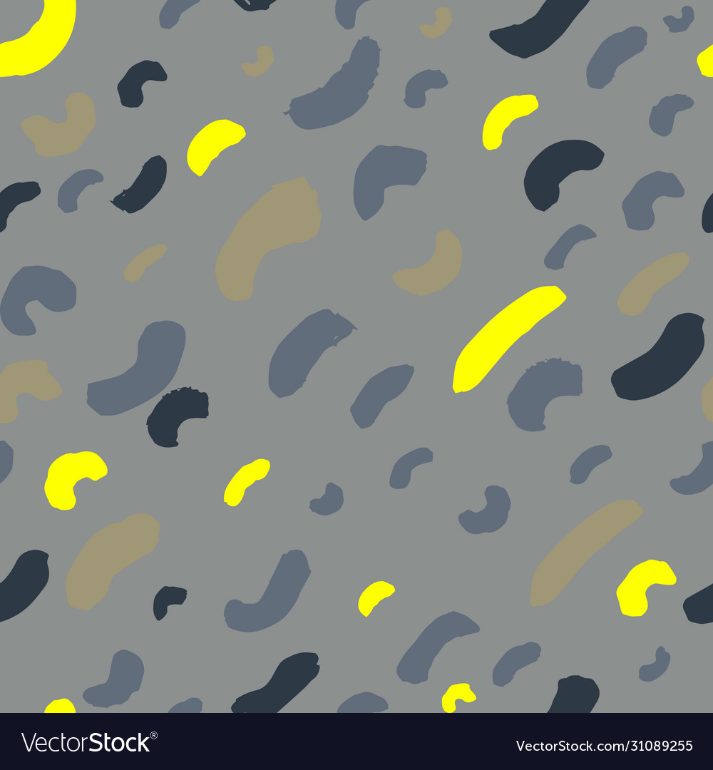 Seamless pattern with textured strokes