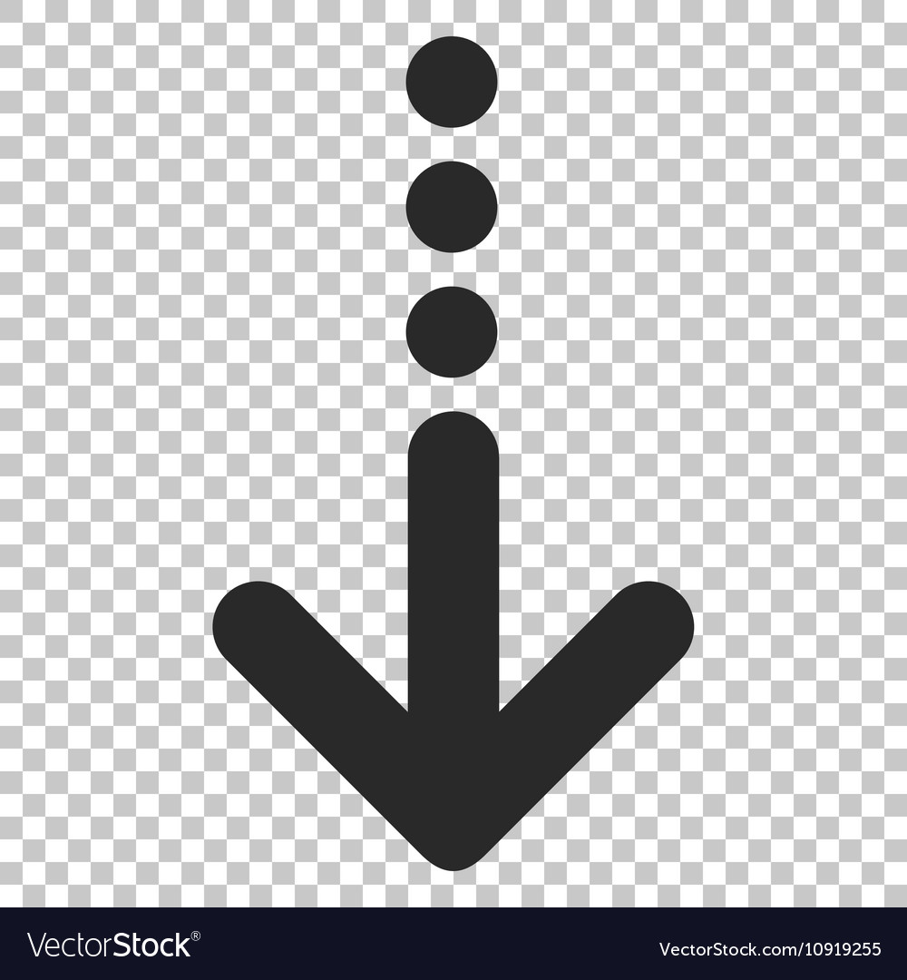 Send down icon