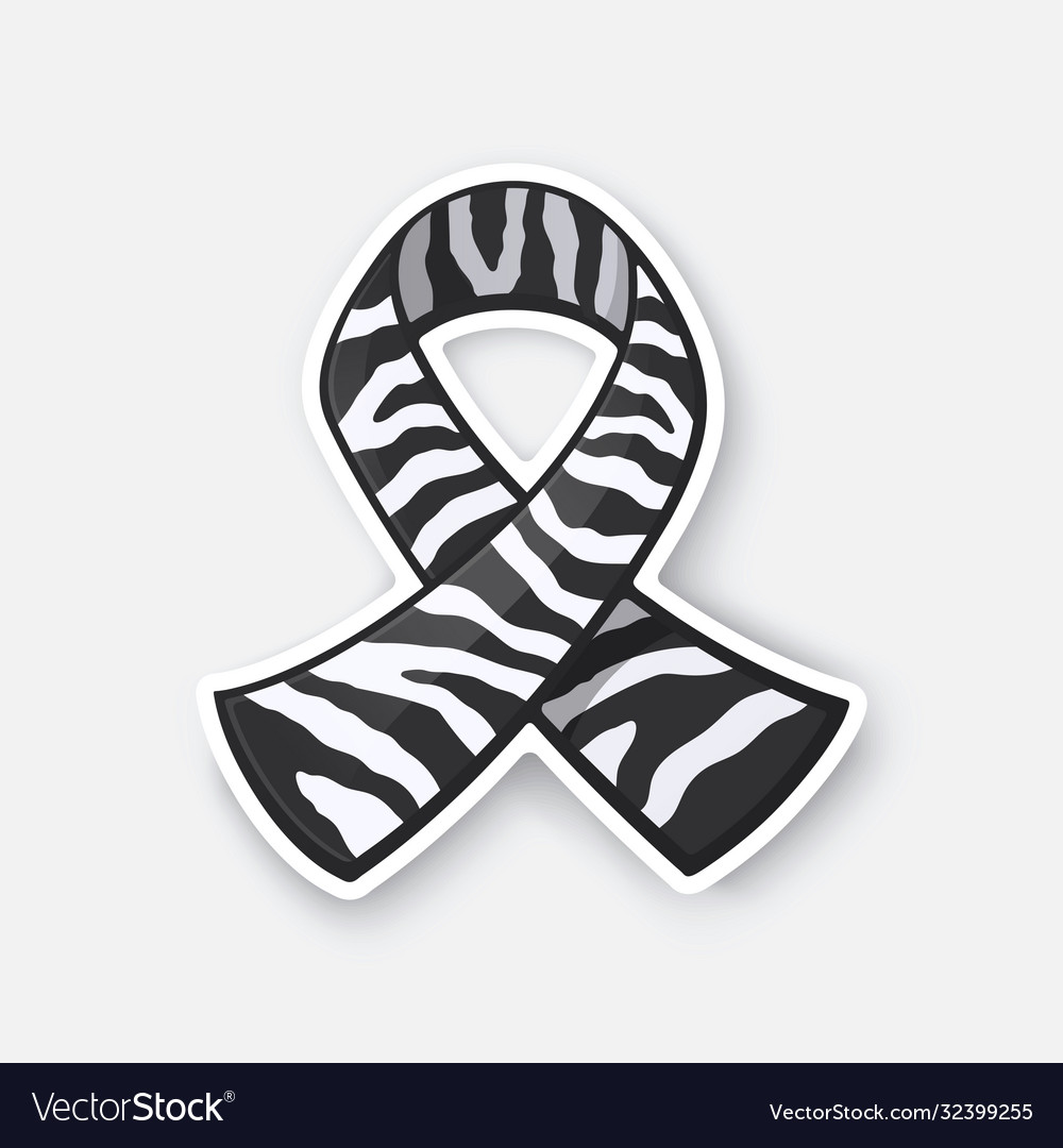 Symbol Carcinoid Cancer And Rare Disease Vector Image