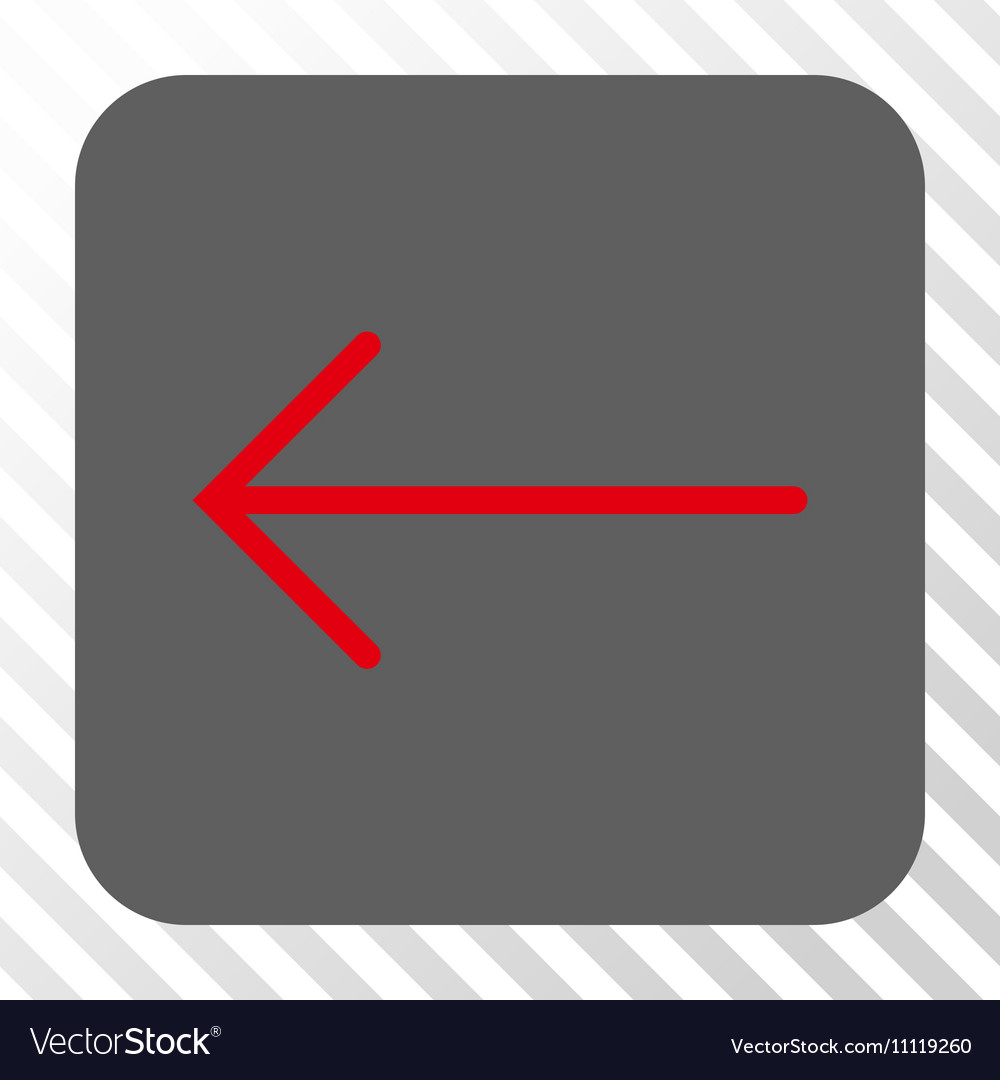 Arrow left rounded square button