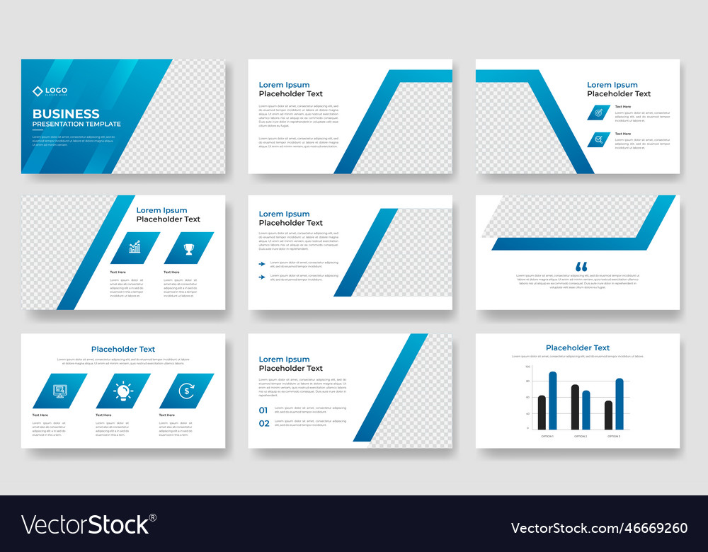 Business powerpoint presentation slides template
