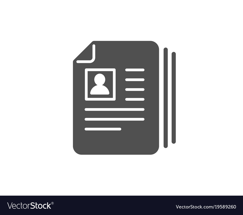 business recruitment simple icon cv documents recruitment cv