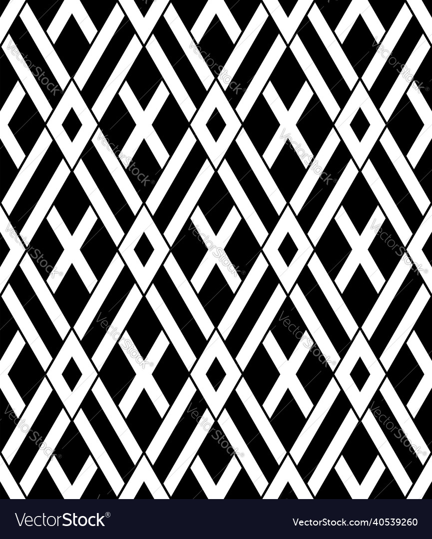 Diamond Crisscross Pattern