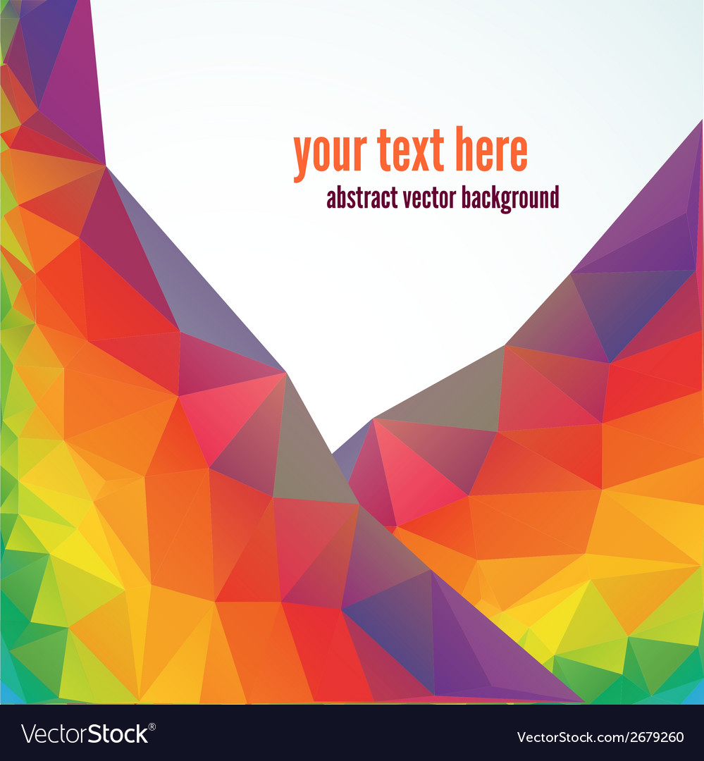 Geometric abstract background