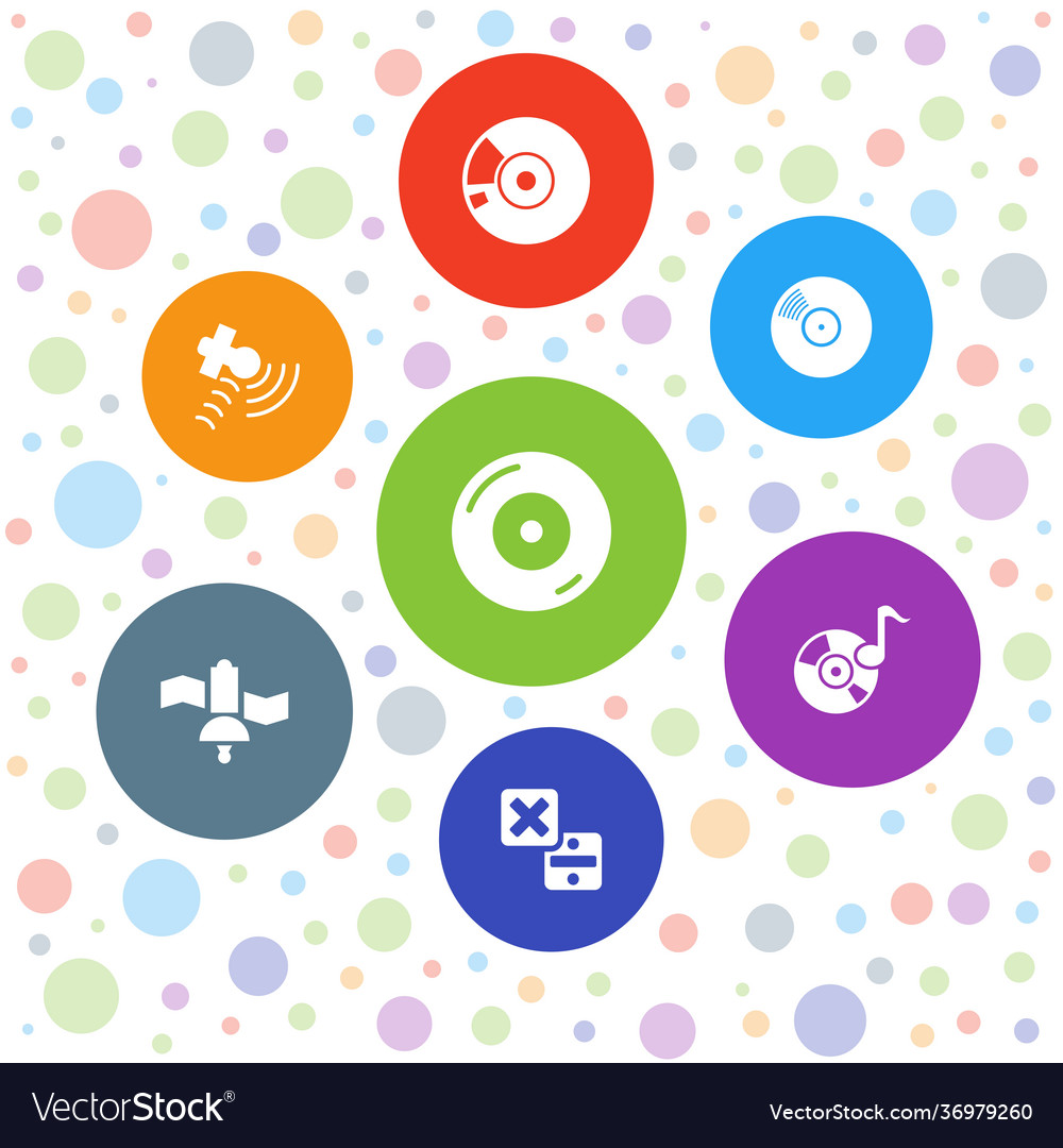 Software icons Vector Image Software icons