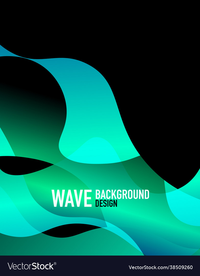Vertical fluid gradient wave abstract background