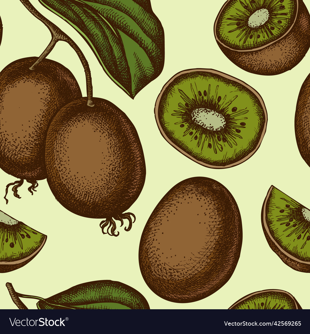 Fruits seamless pattern background design