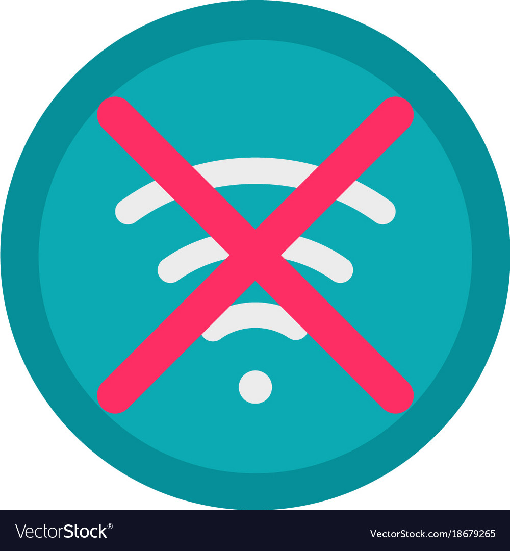 No Connection Icon - Offline Signal