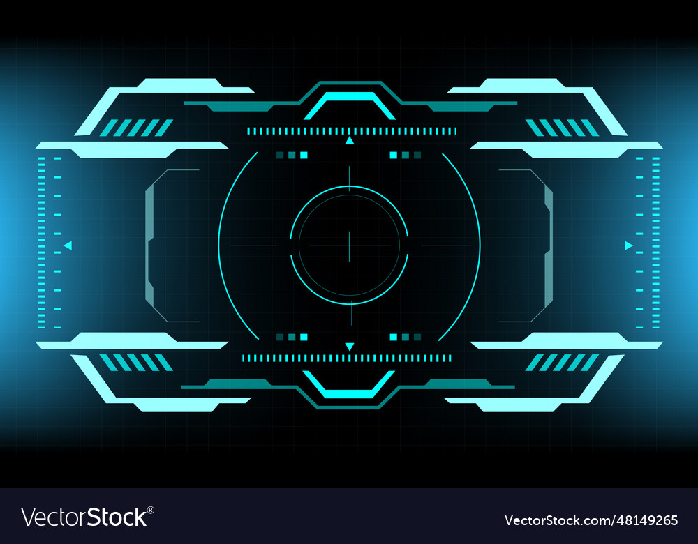 Sci-Fi HUD Interface Screen