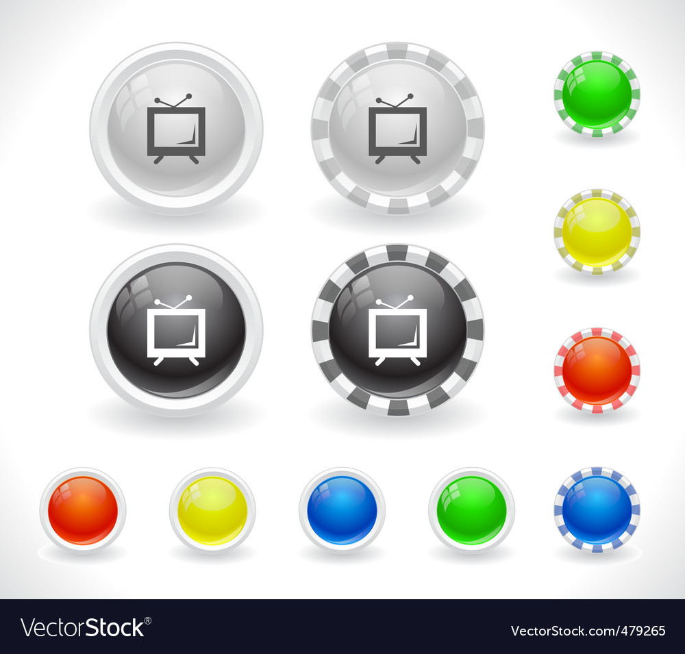 Website gui buttons