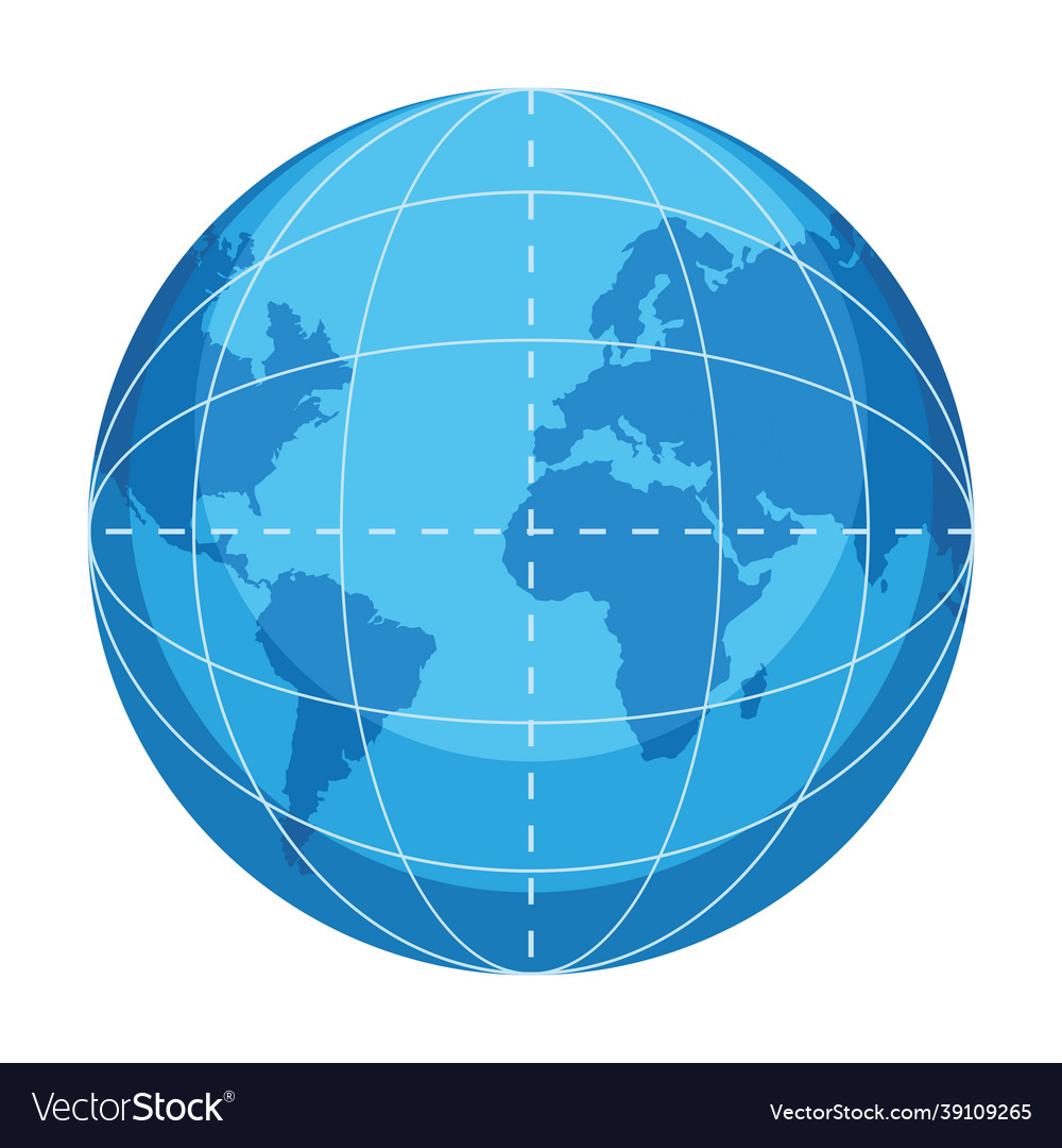 World planet earth Royalty Free Vector Image - VectorStock