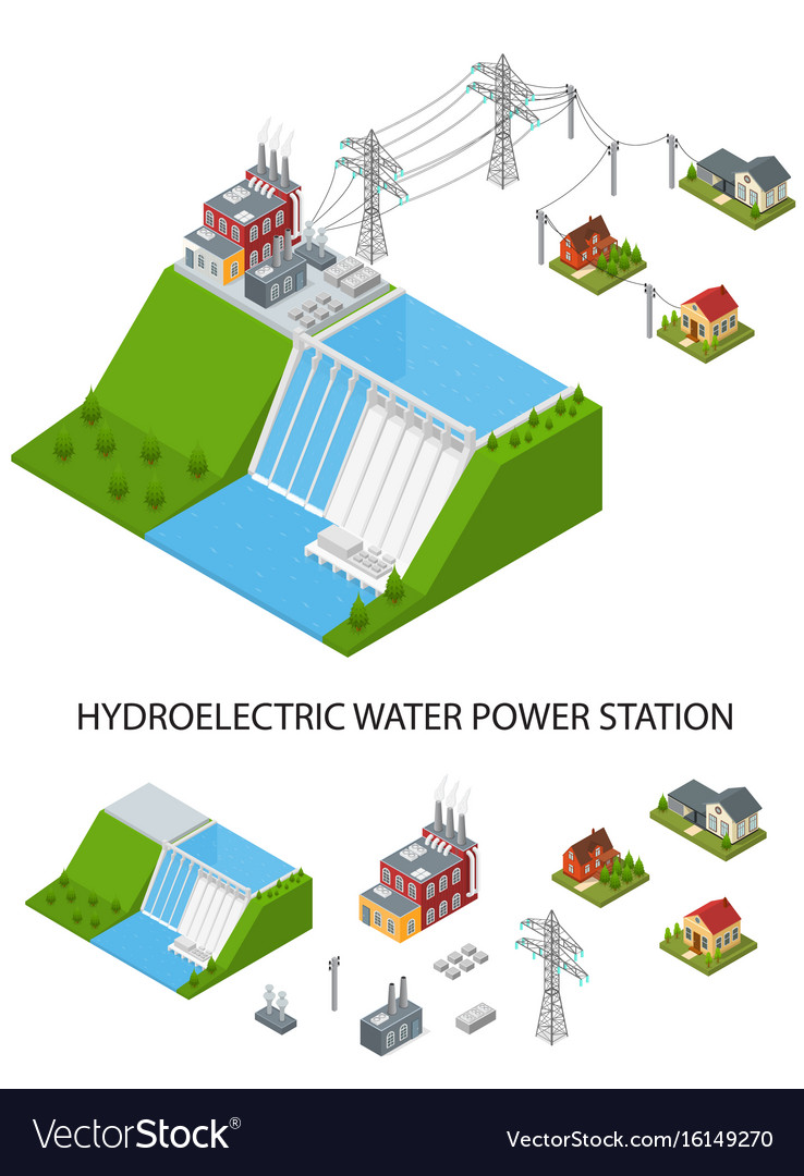 Hydro Power Station Elements