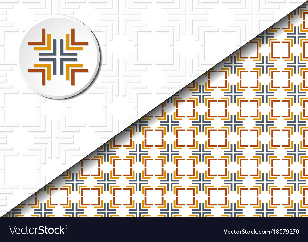 Square abstract pattern