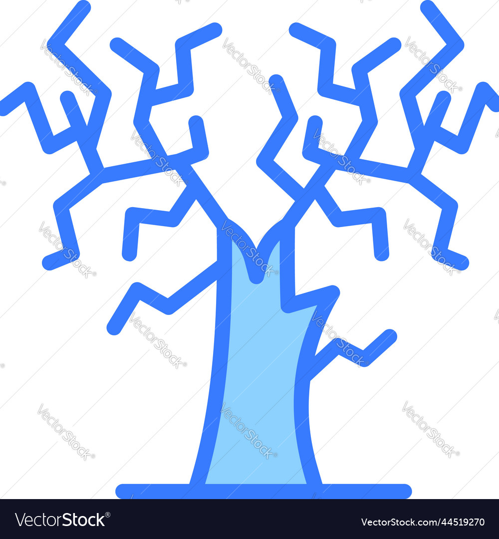 Vintage Herbst blau Umriss-Ikone vector image Vintage Herbst blau Umriss-Ikone
