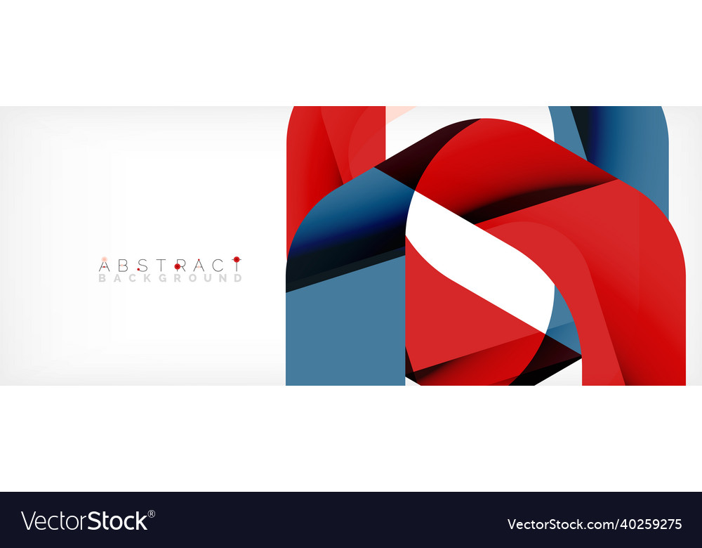 Geometric abstract background - multicolored