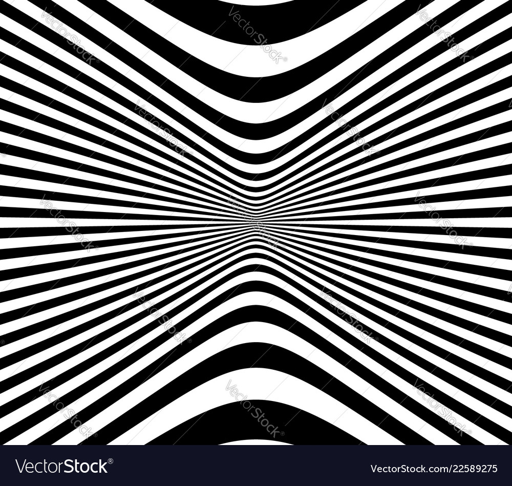 Lines pattern with distortion abstract geometric