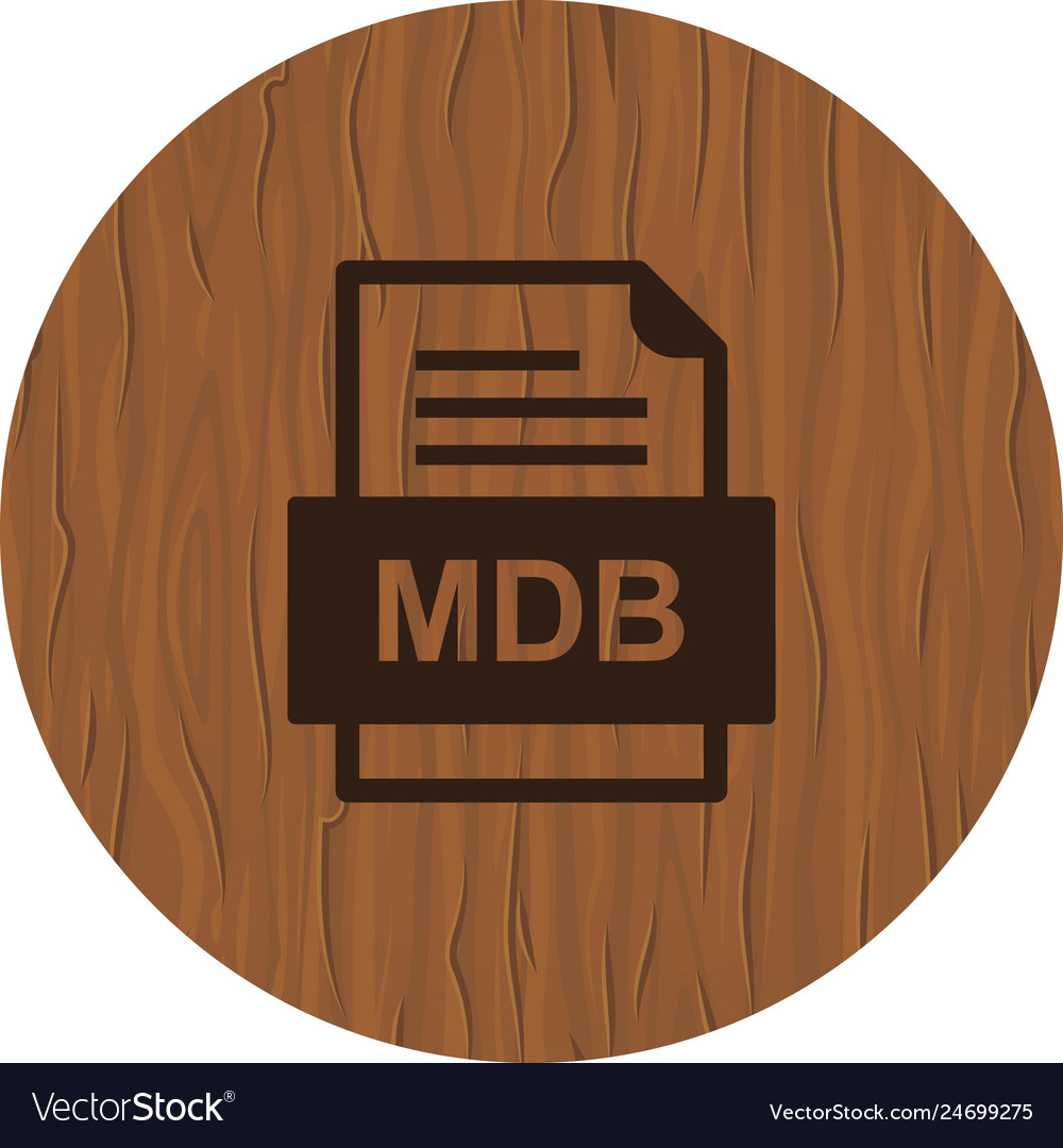 Mdb file document icon