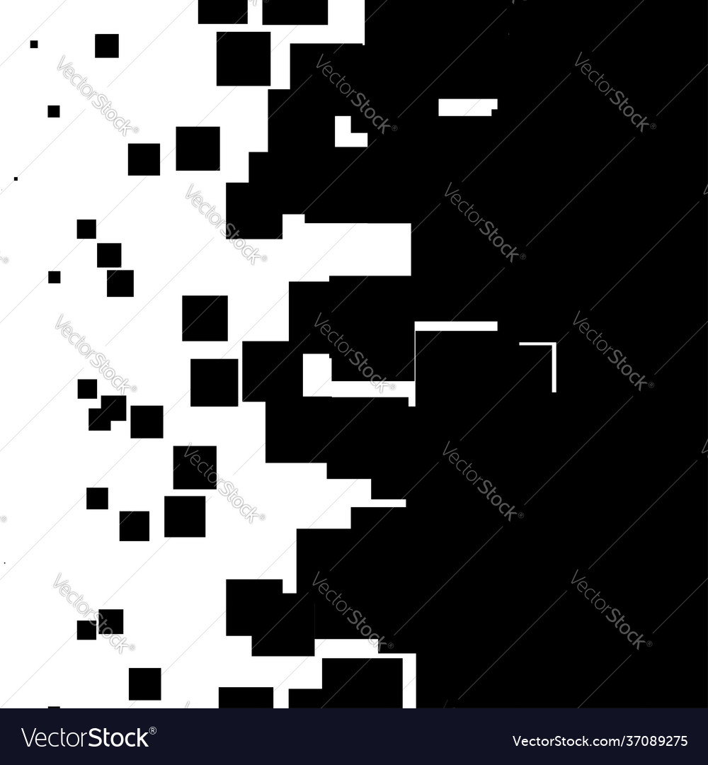 Random squares abstract geometric pattern