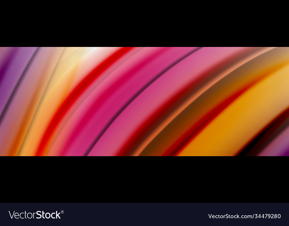 Abstract background smooth flowing lines blurred