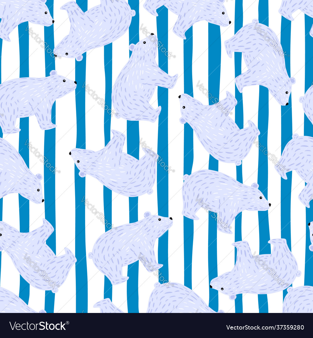 Abstract random seamless pattern with simple