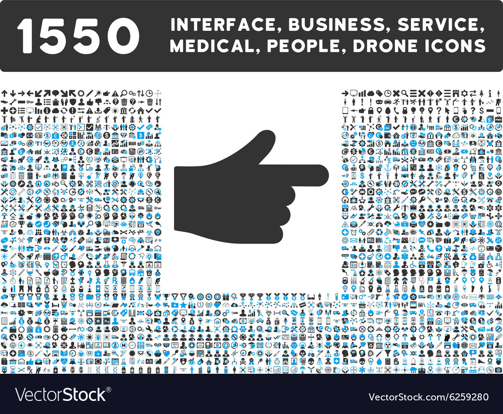 Index icon and more interface business tools