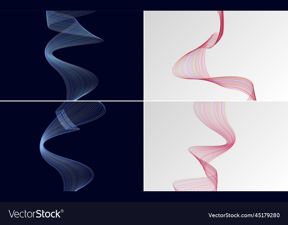 Use these backgrounds to create dynamic designs Vector Image Use these backgrounds to create dynamic designs