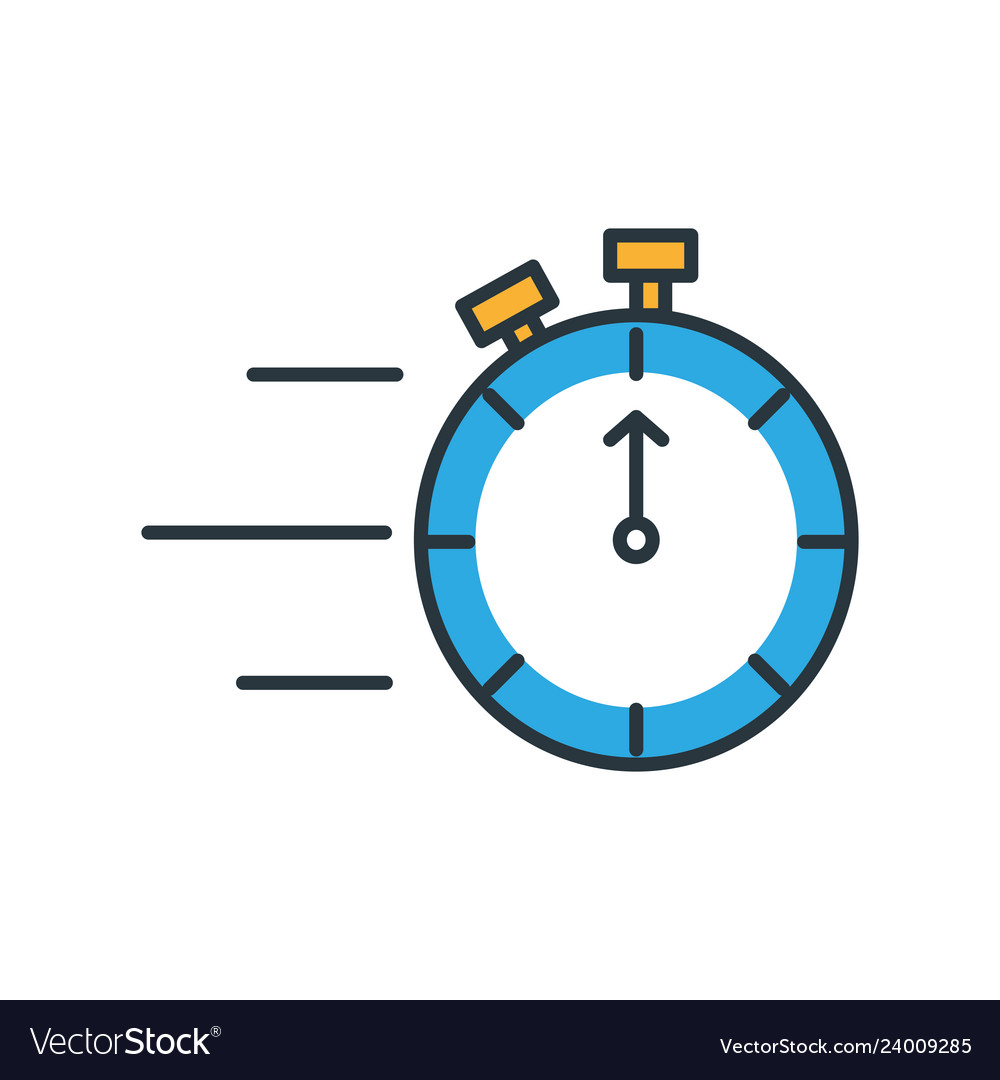 Chronometer timer isolated icon