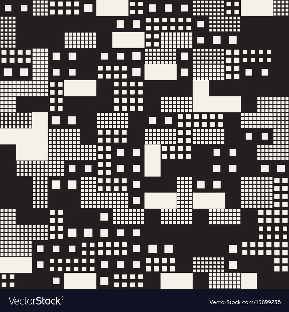 Modern stylish halftone texture with random size vector image Modern stylish halftone texture with random size