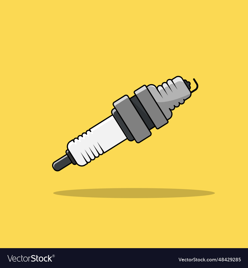 Spark plug Royalty Free Vector Image - VectorStock