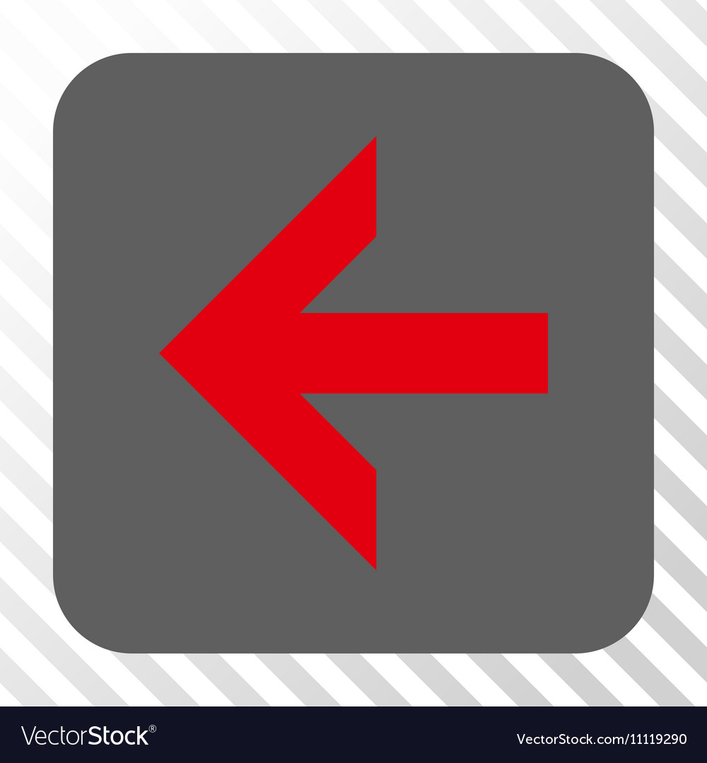 Arrow left rounded square button