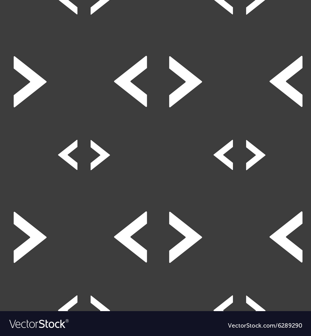 Code sign icon programmer symbol seamless pattern