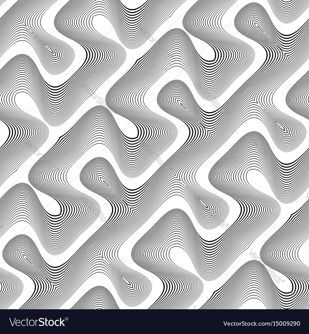 Design nahtlose monochrome Rasiermuster