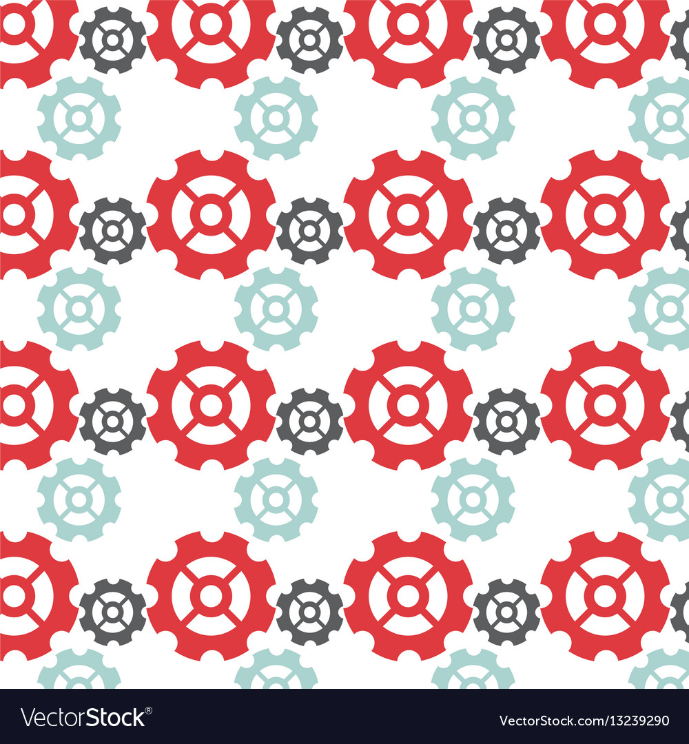 Gears machine pattern isolated icon
