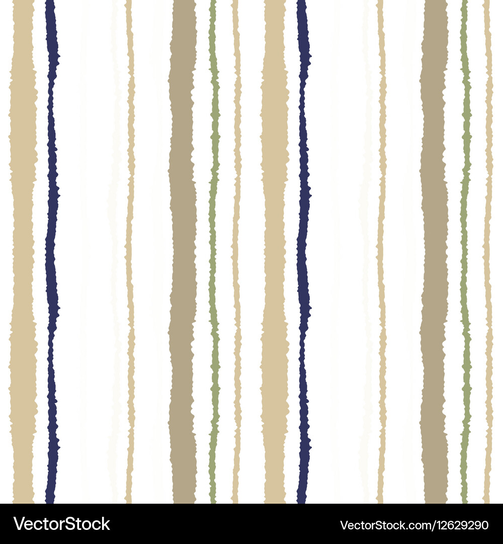 Seamless strip pattern vertical lines with torn Vector Image