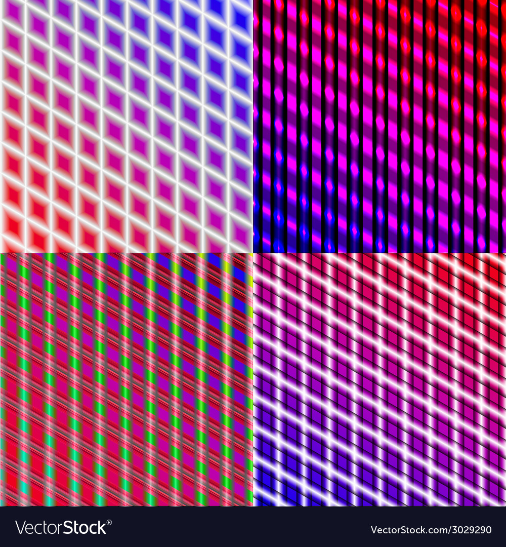 Set of splash color abstract glowing background