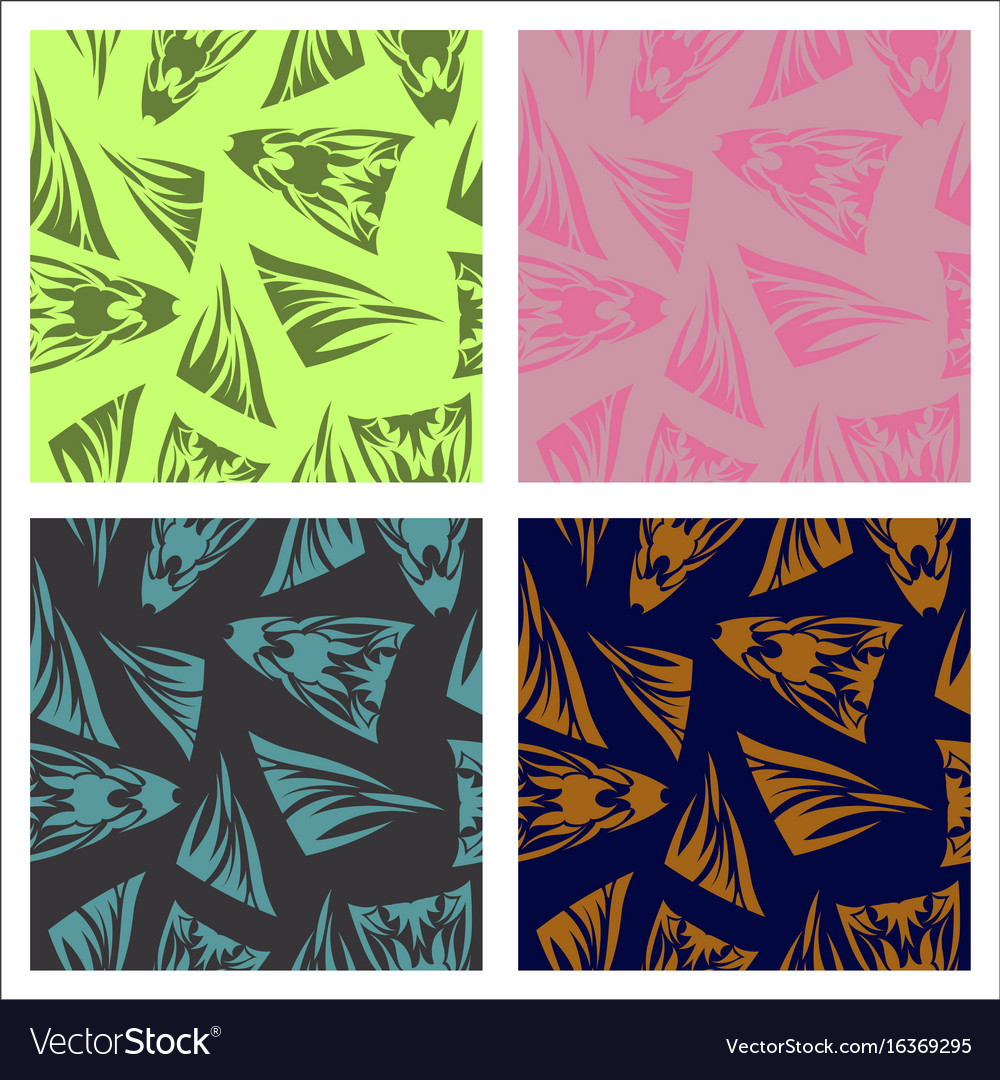 Assembly of patterns in oriental style