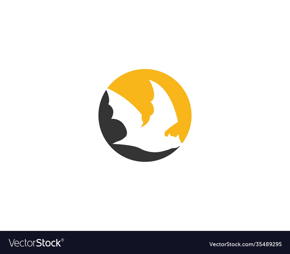 Bats icon logo design template