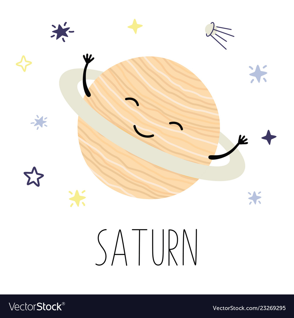 cute planet saturn