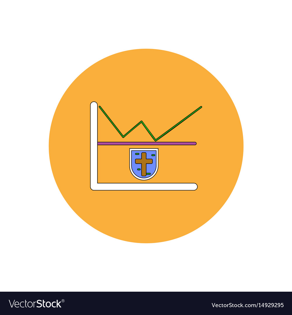 In flat design of progress