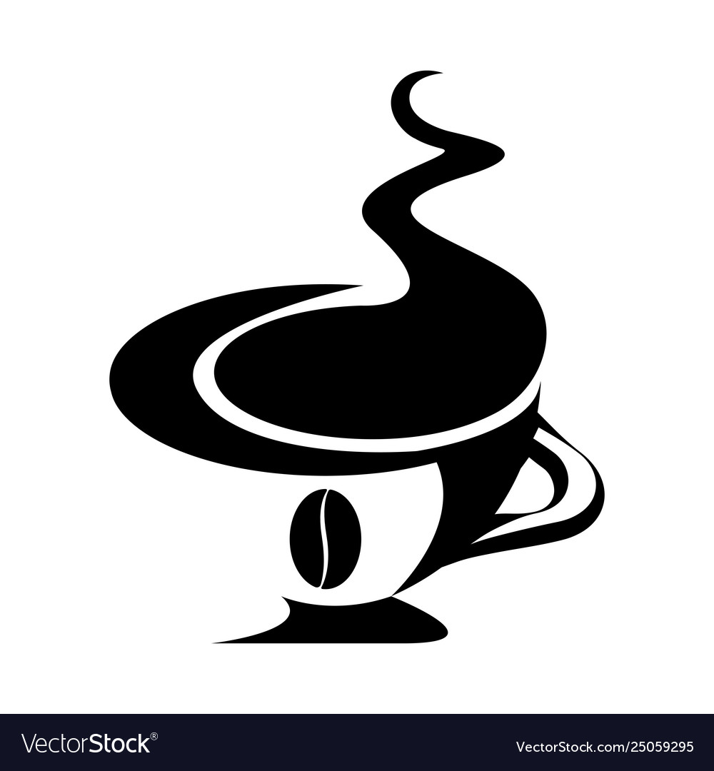 Isolated coffee cup icon