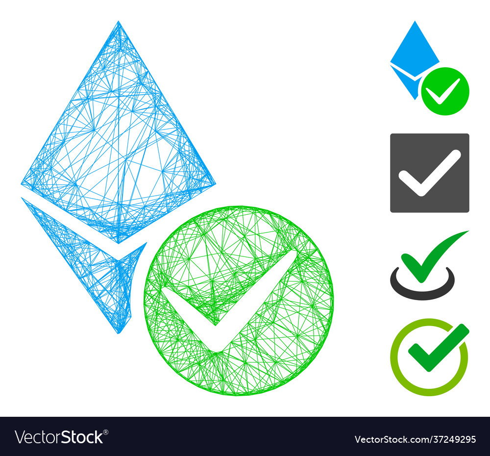 Network valid ethereum crystal mesh