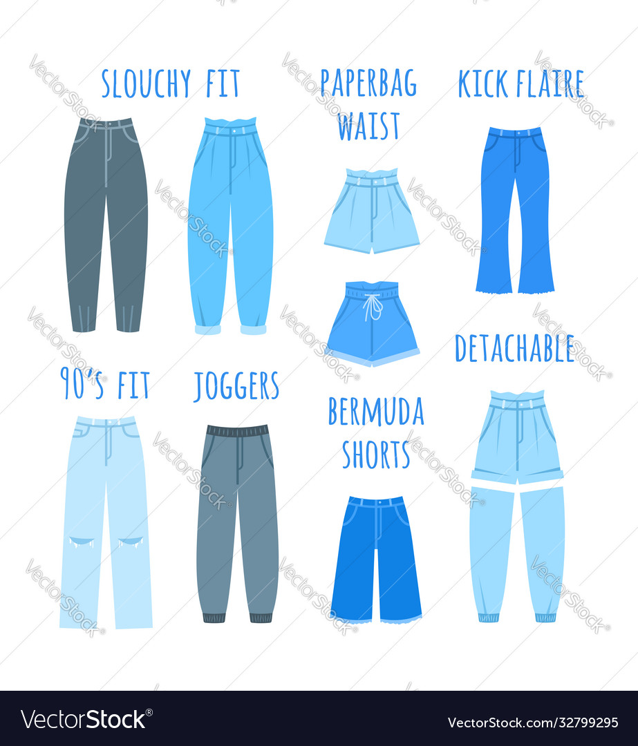 Types of jeans for womens sale