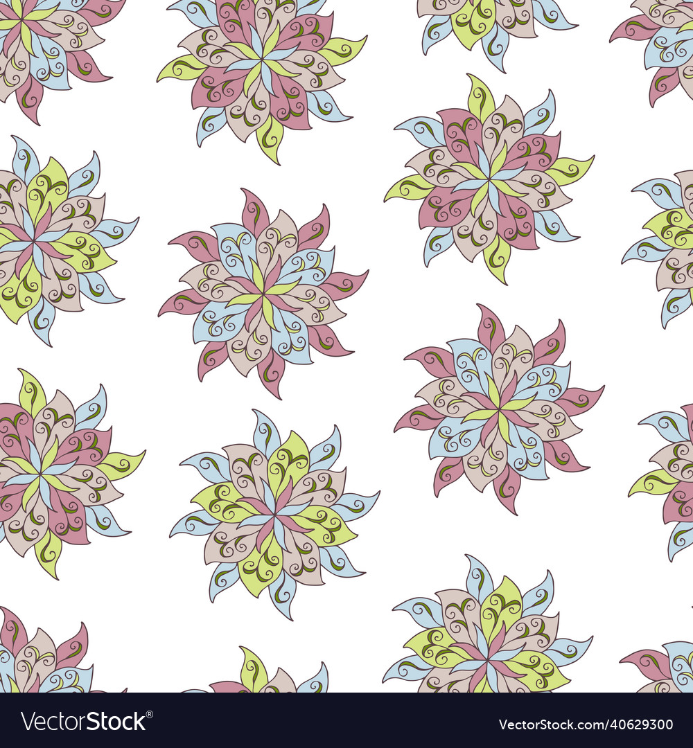 Abstract seamless pattern vector image Abstract seamless pattern