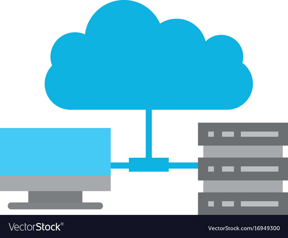 Cloud computing with server
